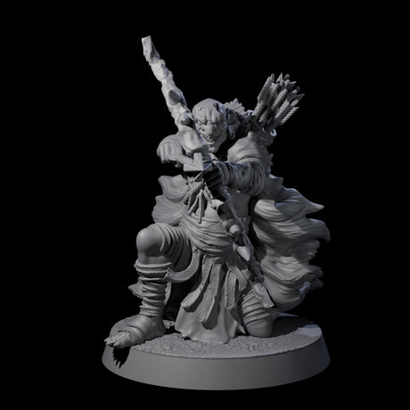 Sculking Marsh Archer D Miniature for Dungeons and Dragons, Pathfinder or other TTRPGs