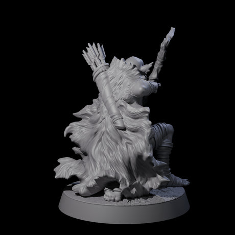 Sculking Marsh Archer D Miniature for Dungeons and Dragons, Pathfinder or other TTRPGs