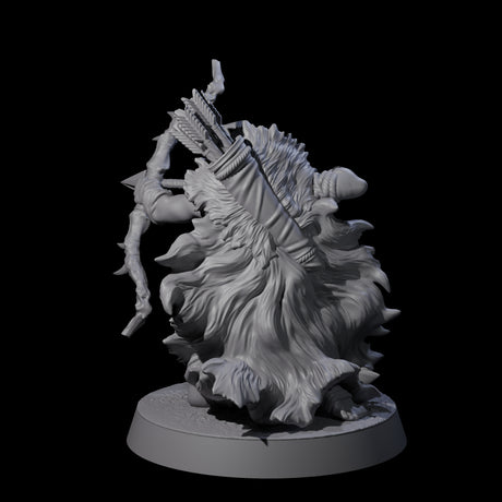 Sculking Marsh Archer D Miniature for Dungeons and Dragons, Pathfinder or other TTRPGs