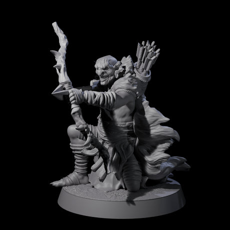 Sculking Marsh Archer D Miniature for Dungeons and Dragons, Pathfinder or other TTRPGs