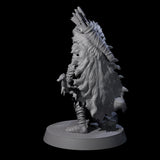Sculking Marsh Archer E Miniature for Dungeons and Dragons, Pathfinder or other TTRPGs