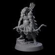 Sculking Marsh Archer E Miniature for Dungeons and Dragons, Pathfinder or other TTRPGs