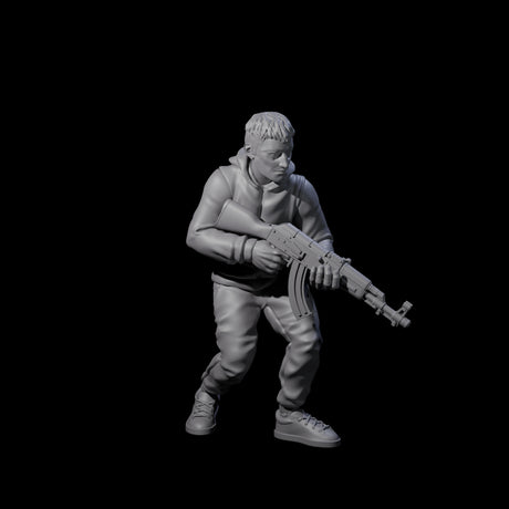 Scummy Russian Mercenaries Miniature for Dungeons and Dragons, Pathfinder or other TTRPGs