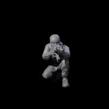 Scummy Russian Mercenaries Miniature for Dungeons and Dragons, Pathfinder or other TTRPGs