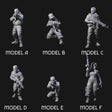 Scummy Russian Mercenaries Miniature for Dungeons and Dragons, Pathfinder or other TTRPGs