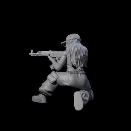 Scummy Russian Mercenary B Miniature for Dungeons and Dragons, Pathfinder or other TTRPGs