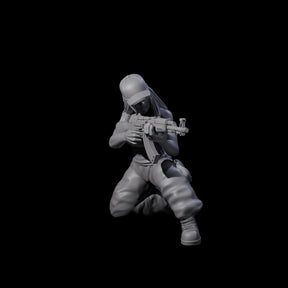 Scummy Russian Mercenary B Miniature for Dungeons and Dragons, Pathfinder or other TTRPGs