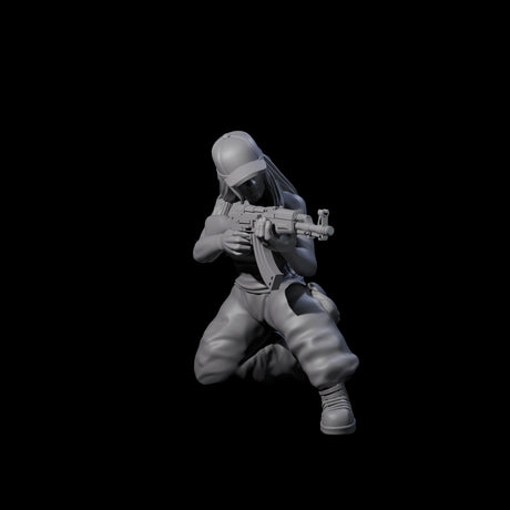 Scummy Russian Mercenary B Miniature for Dungeons and Dragons, Pathfinder or other TTRPGs