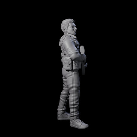 Scummy Russian Mercenary C Miniature for Dungeons and Dragons, Pathfinder or other TTRPGs