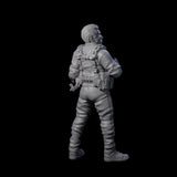 Scummy Russian Mercenary C Miniature for Dungeons and Dragons, Pathfinder or other TTRPGs