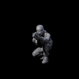 Scummy Russian Mercenary E Miniature for Dungeons and Dragons, Pathfinder or other TTRPGs