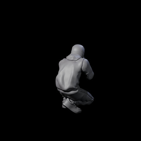 Scummy Russian Mercenary E Miniature for Dungeons and Dragons, Pathfinder or other TTRPGs