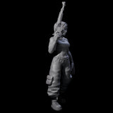Scummy Russian Mercenary F Miniature for Dungeons and Dragons, Pathfinder or other TTRPGs