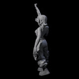 Scummy Russian Mercenary F Miniature for Dungeons and Dragons, Pathfinder or other TTRPGs