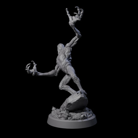 Scythe Wielding Velstrac B Miniature for Dungeons and Dragons, Pathfinder or other TTRPGs