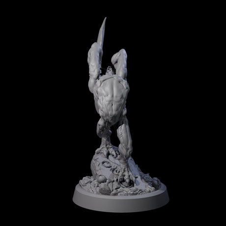 Scythe Wielding Velstrac C Miniature for Dungeons and Dragons, Pathfinder or other TTRPGs
