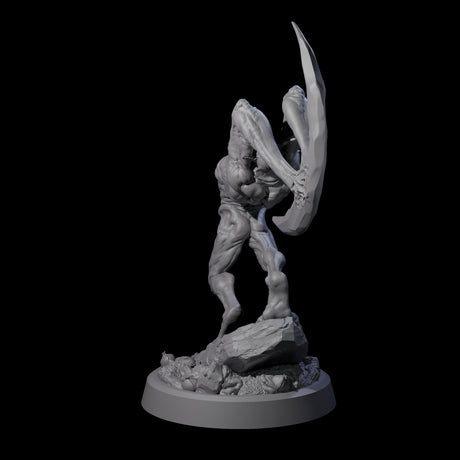 Scythe Wielding Velstrac C Miniature for Dungeons and Dragons, Pathfinder or other TTRPGs