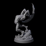 Scythe Wielding Velstrac C Miniature for Dungeons and Dragons, Pathfinder or other TTRPGs