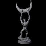 Scythe Wielding Velstrac D Miniature for Dungeons and Dragons, Pathfinder or other TTRPGs