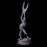 Scythe Wielding Velstrac D Miniature for Dungeons and Dragons, Pathfinder or other TTRPGs