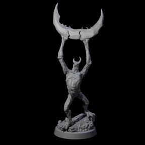 Scythe Wielding Velstrac D Miniature for Dungeons and Dragons, Pathfinder or other TTRPGs