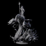 Sea Elf Deeplord Miniature for Dungeons and Dragons, Pathfinder or other TTRPGs