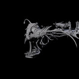 Sea Elf Piloting an Abyssal Lanternfish A Miniature for Dungeons and Dragons, Pathfinder or other TTRPGs