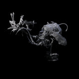 Sea Elf Piloting an Abyssal Lanternfish B Miniature for Dungeons and Dragons, Pathfinder or other TTRPGs