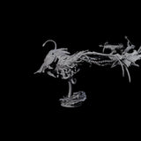 Sea Elf Piloting an Abyssal Lanternfish C Miniature for Dungeons and Dragons, Pathfinder or other TTRPGs