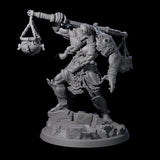 Sea Giant Sentinal A Miniature for Dungeons and Dragons, Pathfinder or other TTRPGs