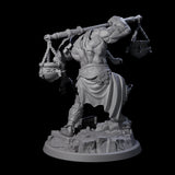 Sea Giant Sentinal A Miniature for Dungeons and Dragons, Pathfinder or other TTRPGs