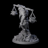 Sea Giant Sentinal A Miniature for Dungeons and Dragons, Pathfinder or other TTRPGs