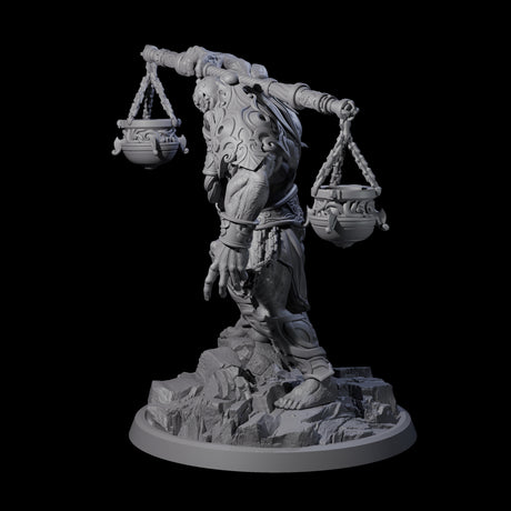 Sea Giant Sentinal A Miniature for Dungeons and Dragons, Pathfinder or other TTRPGs