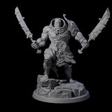 Sea Giant Sentinal C Miniature for Dungeons and Dragons, Pathfinder or other TTRPGs