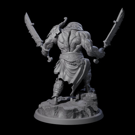 Sea Giant Sentinal C Miniature for Dungeons and Dragons, Pathfinder or other TTRPGs