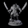 Sea Giant Sentinal C Miniature for Dungeons and Dragons, Pathfinder or other TTRPGs