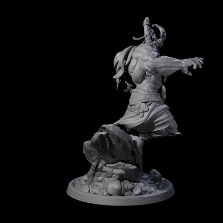 Sea Giant Sentinal D Miniature for Dungeons and Dragons, Pathfinder or other TTRPGs
