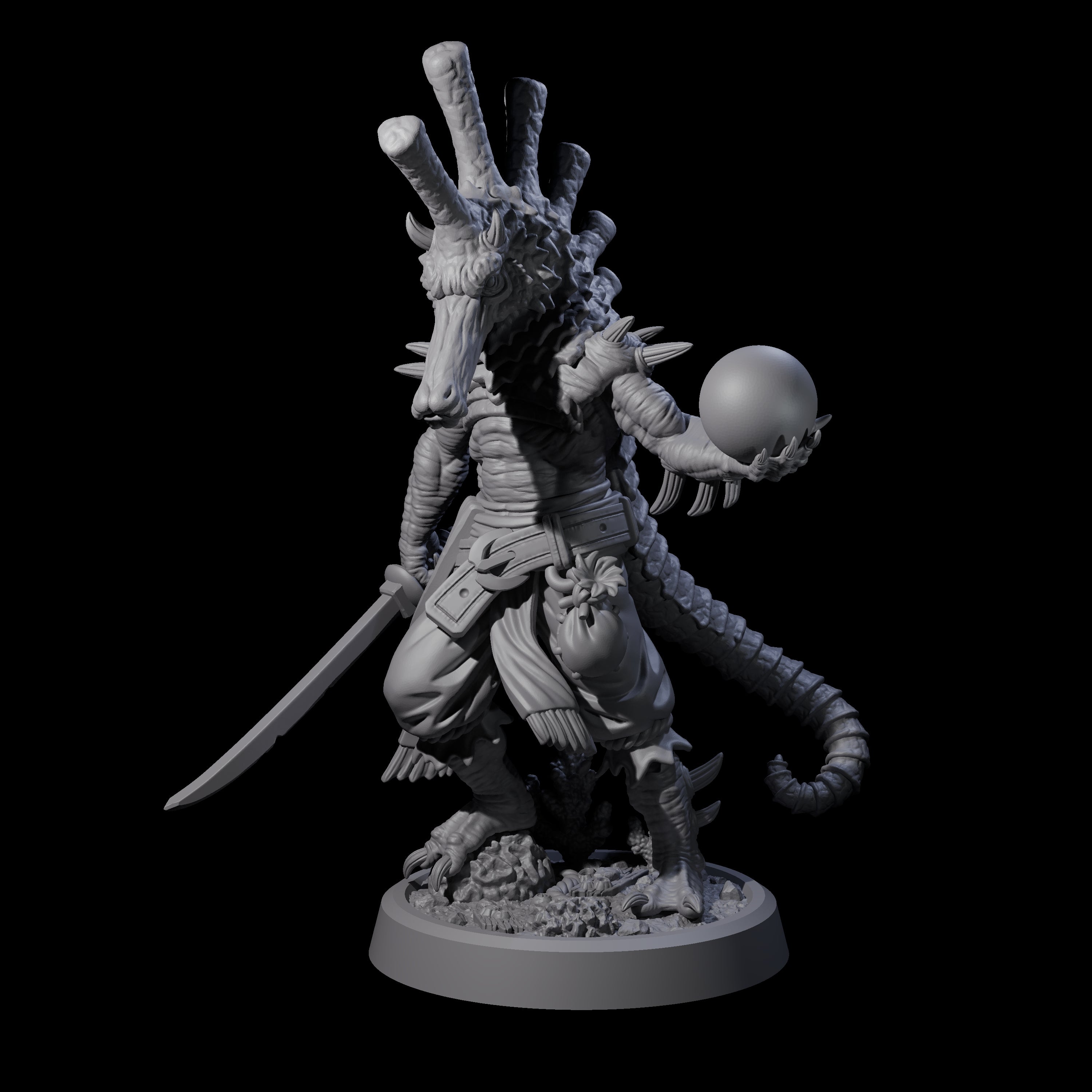 Sea Horse Sea Spawn Miniature for Dungeons and Dragons, Pathfinder or other TTRPGs