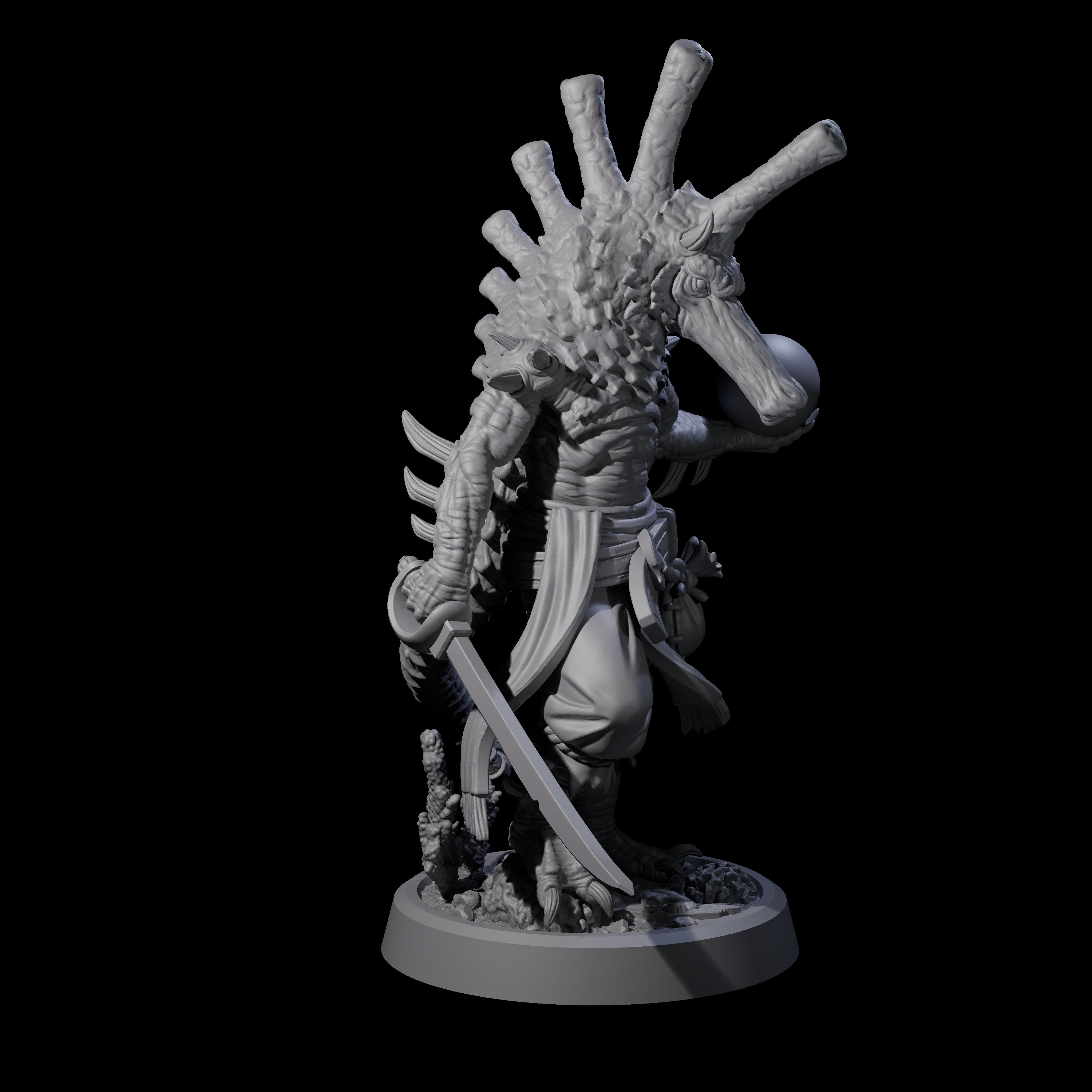 Sea Horse Sea Spawn Miniature for Dungeons and Dragons, Pathfinder or other TTRPGs