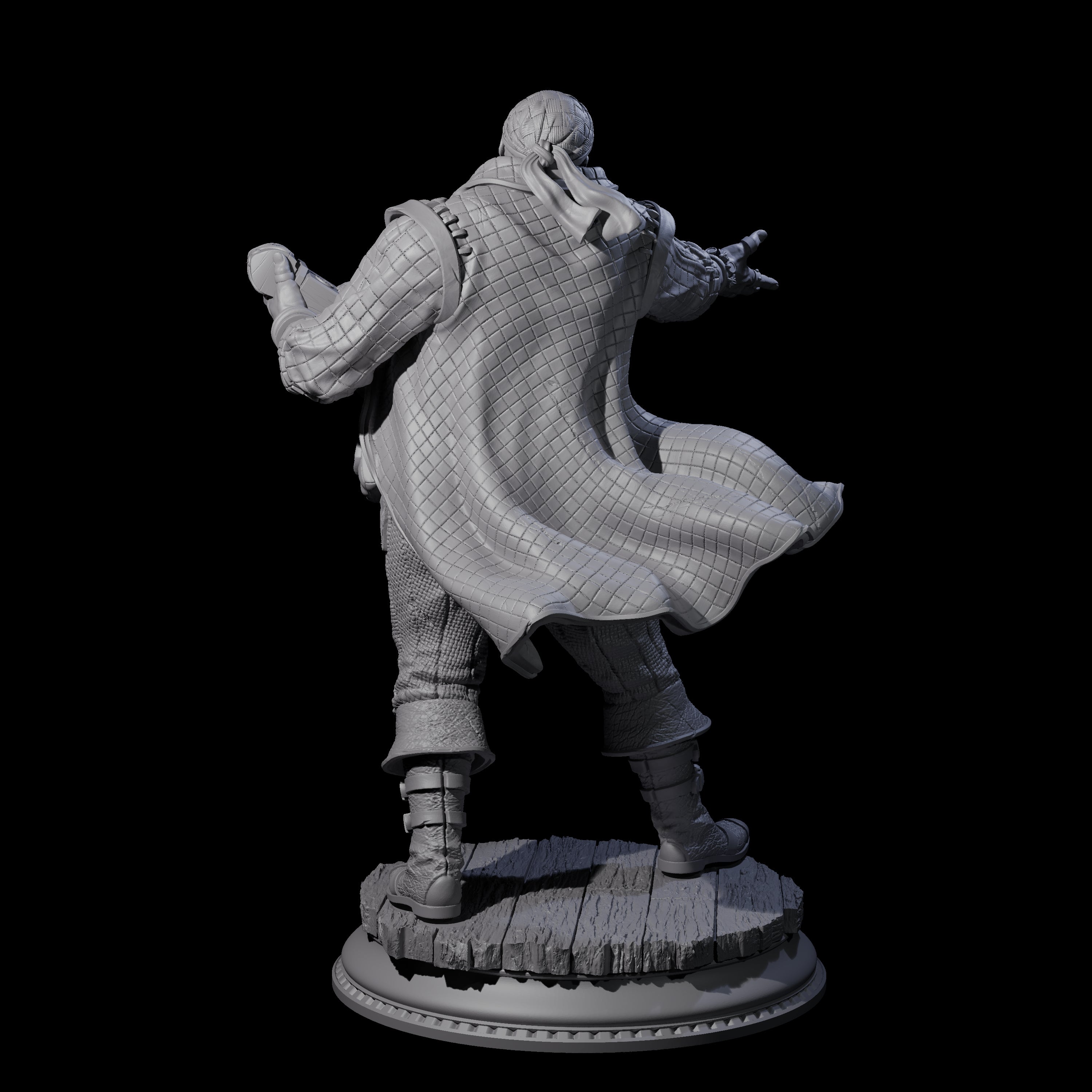 Sea Shanty Singing Bard Miniature for Dungeons and Dragons, Pathfinder or other TTRPGs