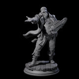 Sea Shanty Singing Bard Miniature for Dungeons and Dragons, Pathfinder or other TTRPGs
