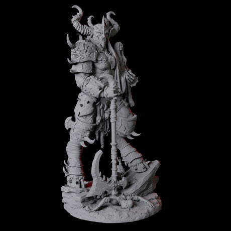 Seduced Bearded Devil Champion A Miniature for Dungeons and Dragons, Pathfinder or other TTRPGs