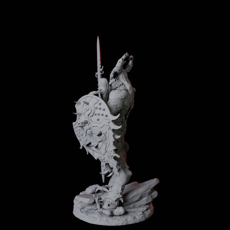 Seduced Bearded Devil Champion B Miniature for Dungeons and Dragons, Pathfinder or other TTRPGs