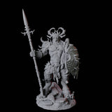 Seduced Bearded Devil Champion B Miniature for Dungeons and Dragons, Pathfinder or other TTRPGs