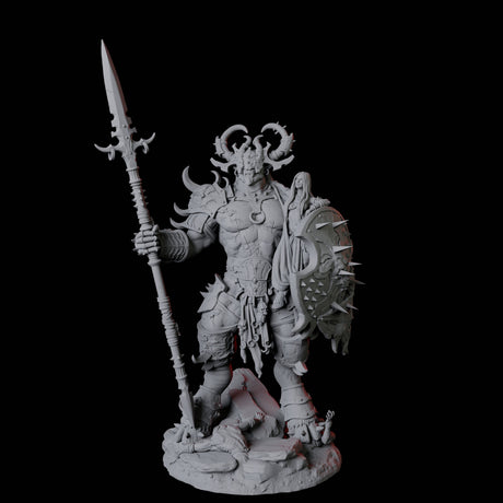 Seduced Bearded Devil Champion B Miniature for Dungeons and Dragons, Pathfinder or other TTRPGs