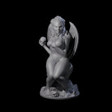 Seductive Succubus Temptress Miniature for Dungeons and Dragons, Pathfinder or other TTRPGs
