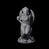 Seductive Succubus Temptress Miniature for Dungeons and Dragons, Pathfinder or other TTRPGs