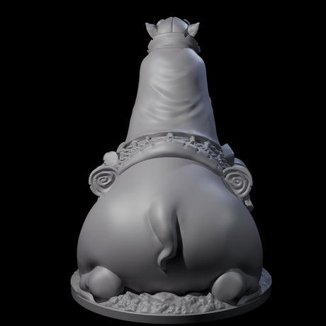 Self Important Goblin Pig Rider Miniature for Dungeons and Dragons, Pathfinder or other TTRPGs
