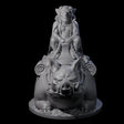 Self Important Goblin Pig Rider Miniature for Dungeons and Dragons, Pathfinder or other TTRPGs
