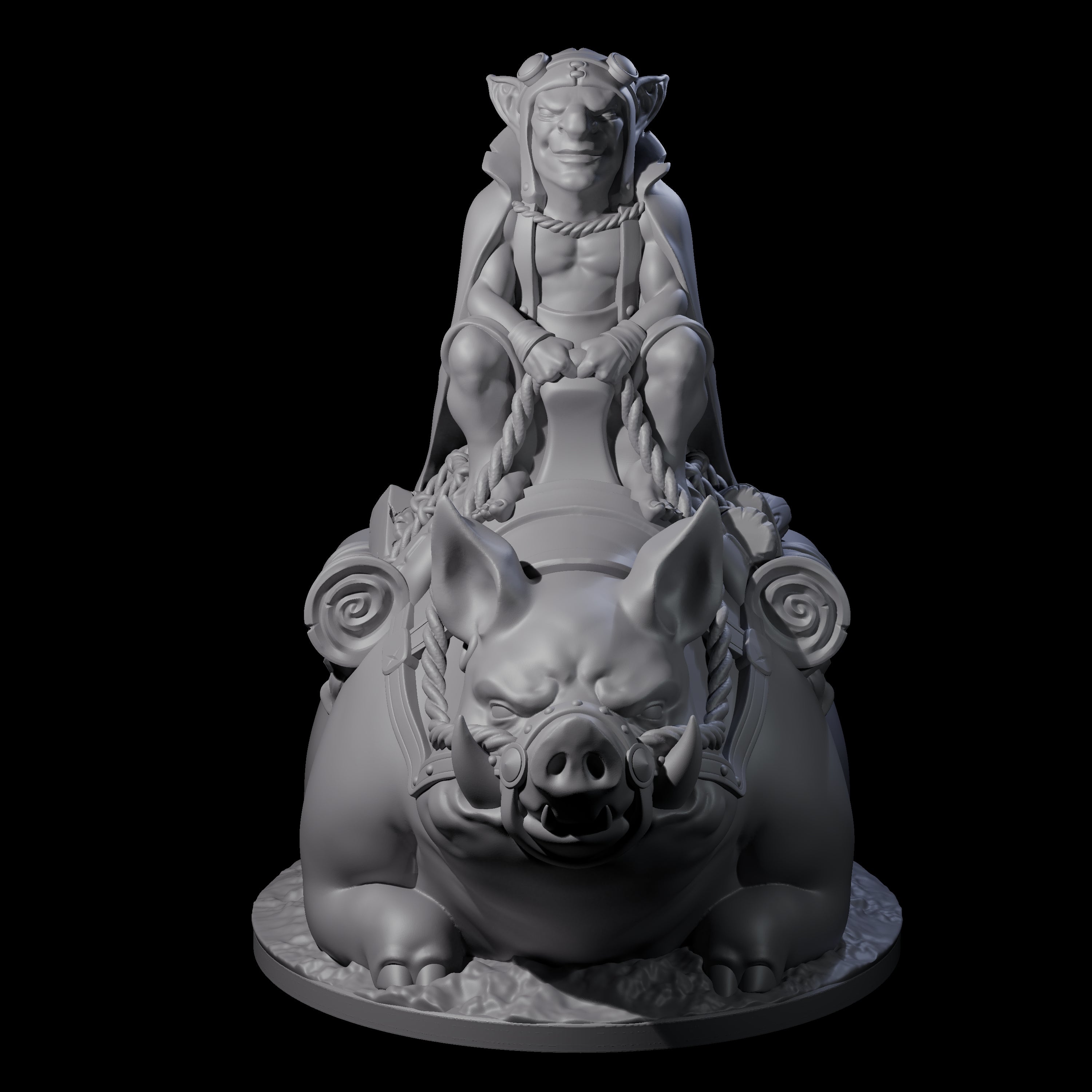 Self Important Goblin Pig Rider